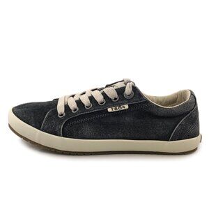 Taos Star Black Canvas Sneakers 8